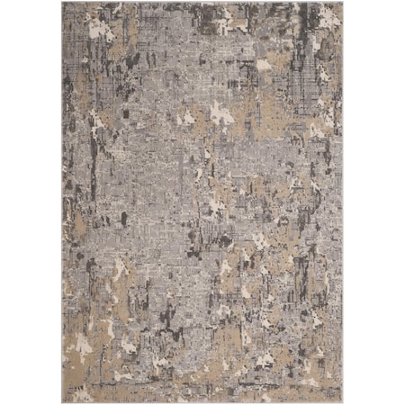 Safavieh Meadow 100 Power Loomed Rectangle Rug Grey - 5 ft.-3 in. x 7 ft.-6 in. MDW178F-5